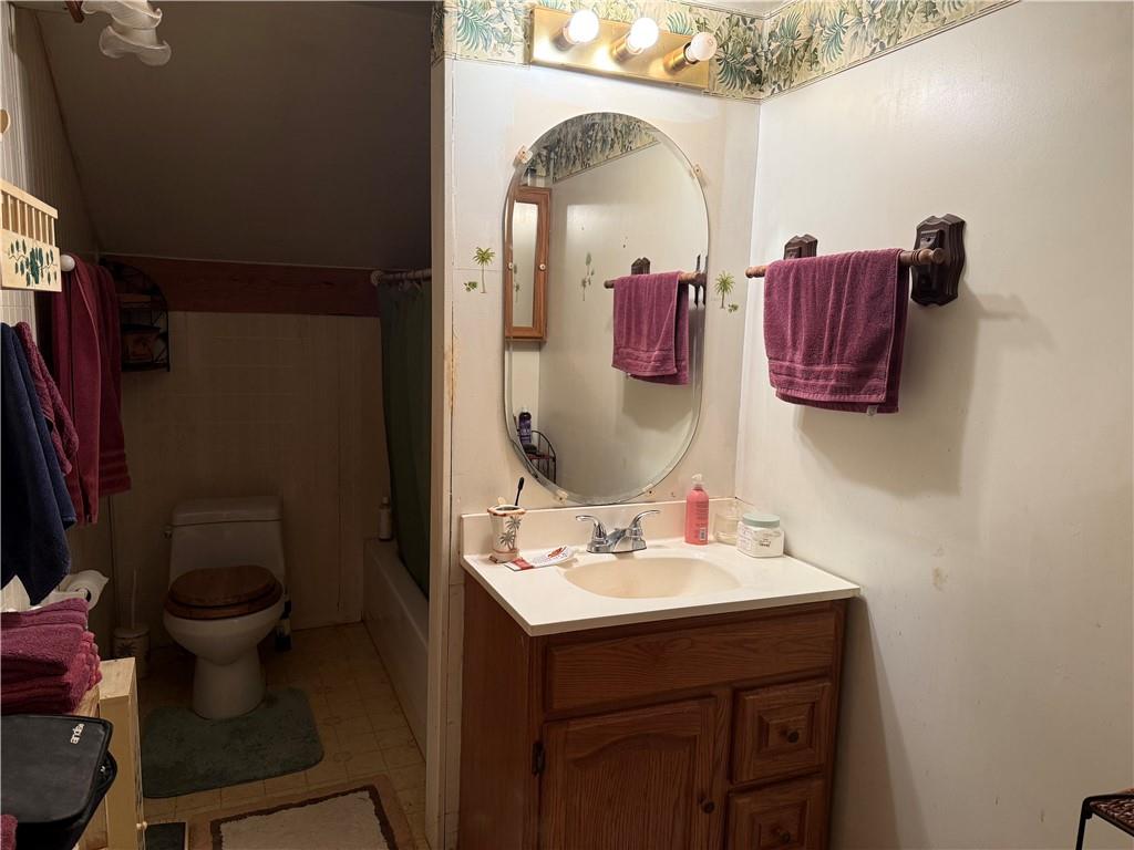 7157 Ridge Road Mahaffey, PA 15757 - Photo 47 of 50 a bathroom with a sink and a mirror