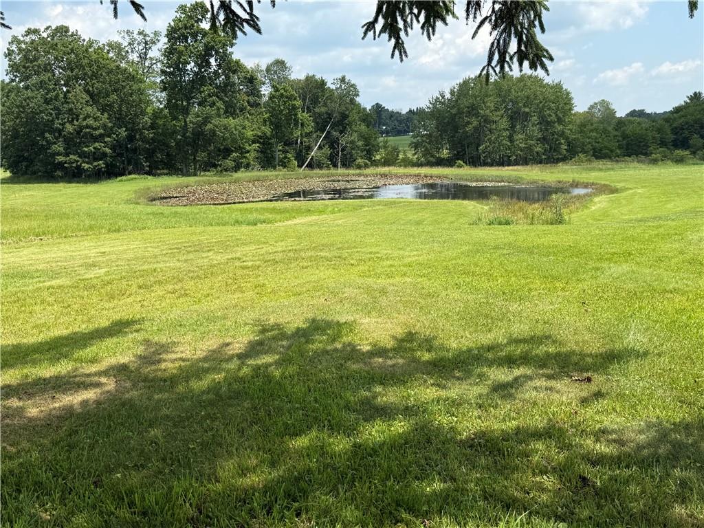 7157 Ridge Road Mahaffey, PA 15757 - Photo 6 of 50 a view of a large yard with a lake