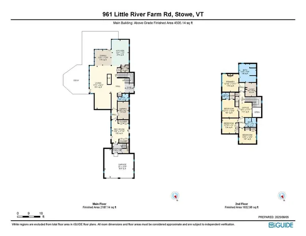 $2,095,000 | 961 Little River Farm Road, Stowe, VT 05672