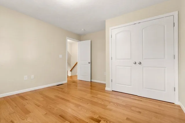 wooden floor in an empty room