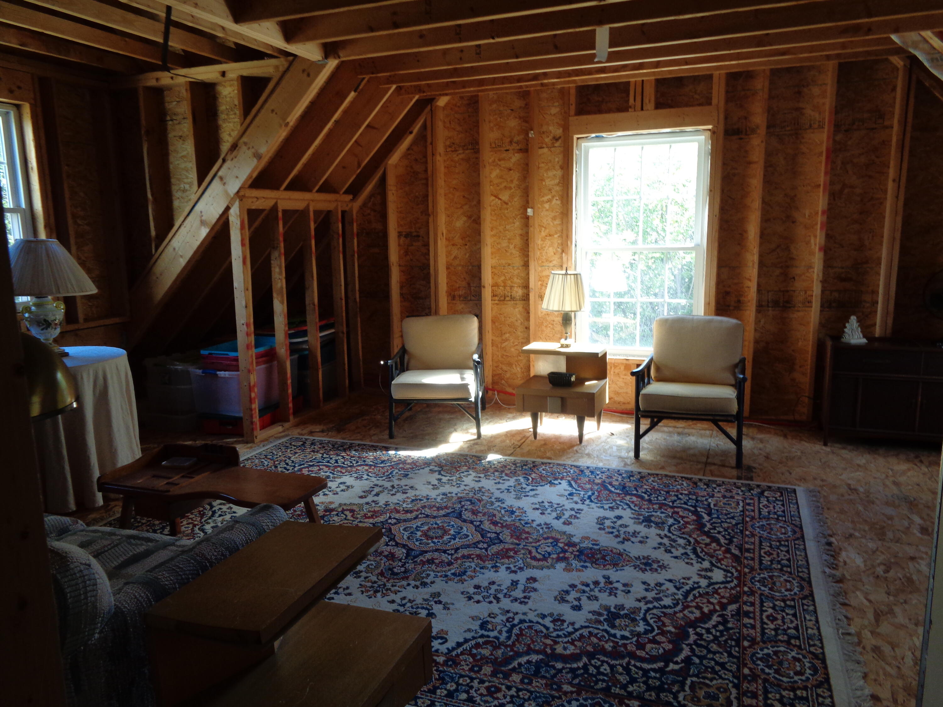 33 Landing Road Steuben, ME 04680 - Photo 37 of 64 Second floor unfinished