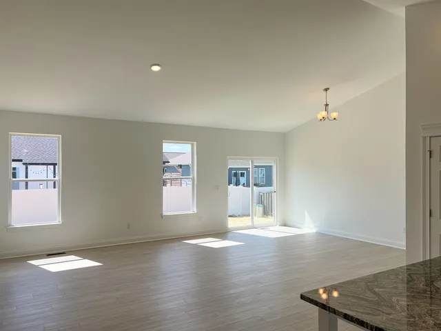 a view of livingroom with hardwood