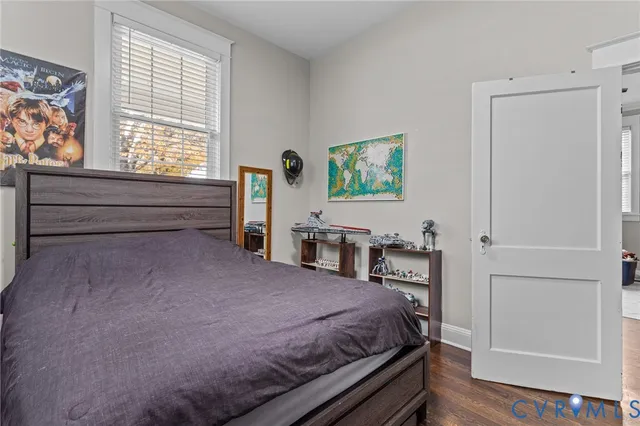 an aerial view of residential house with outdoor space and swimming pool