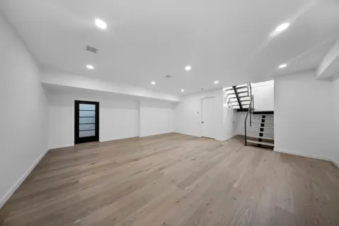 wooden floor in an empty room