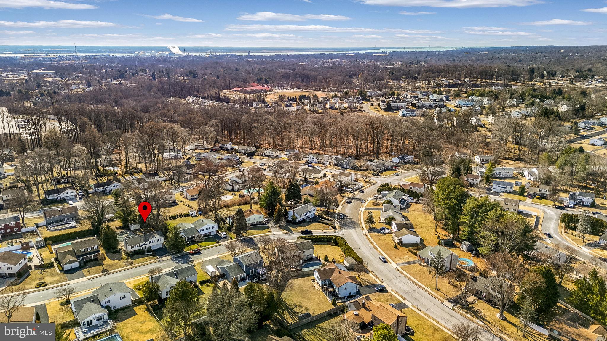 6 Morgan Road Aston, PA 19014 - Photo 33 of 33 an aerial view of residential houses with city view