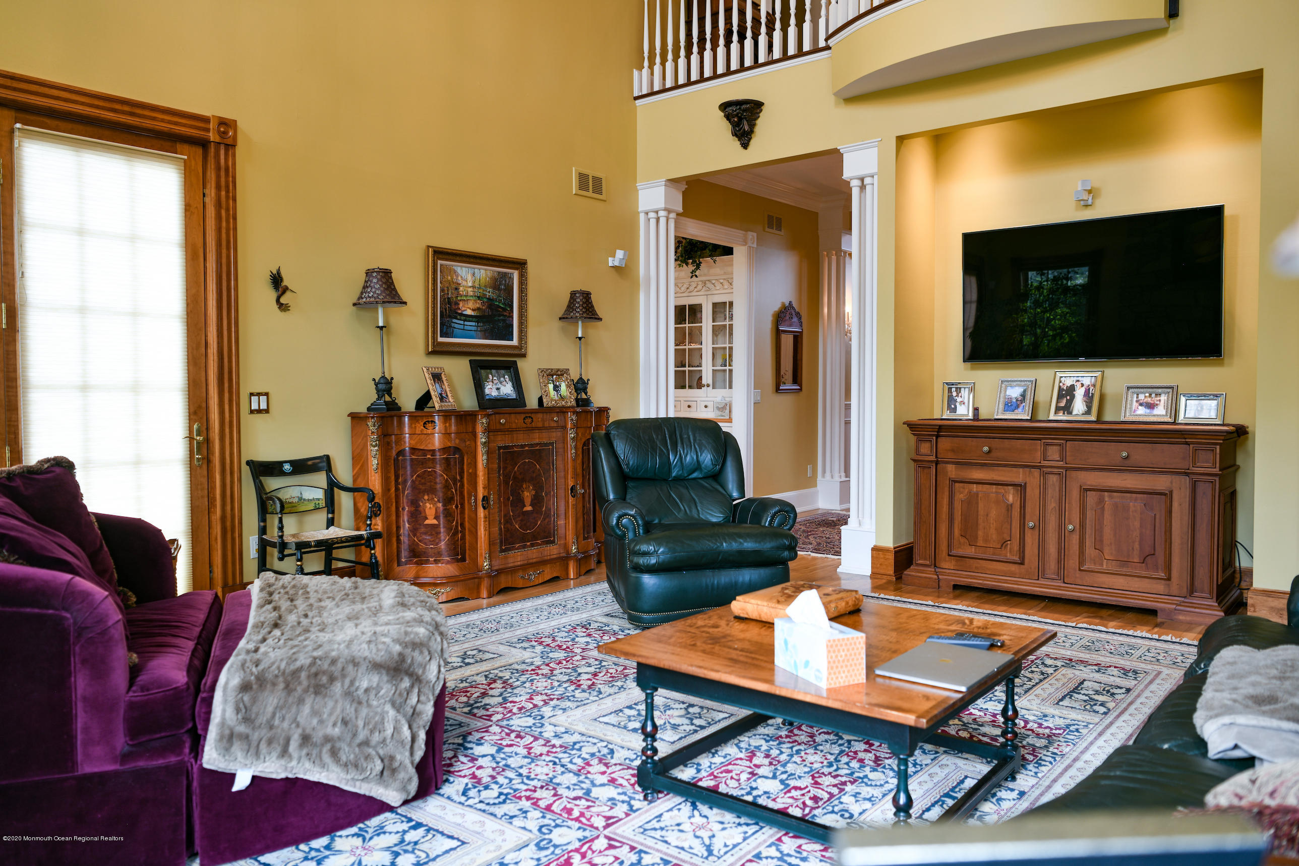 25 Ramsey Road Lebanon, NJ 08833 - Photo 15 of 49 a living room with furniture and a flat screen tv