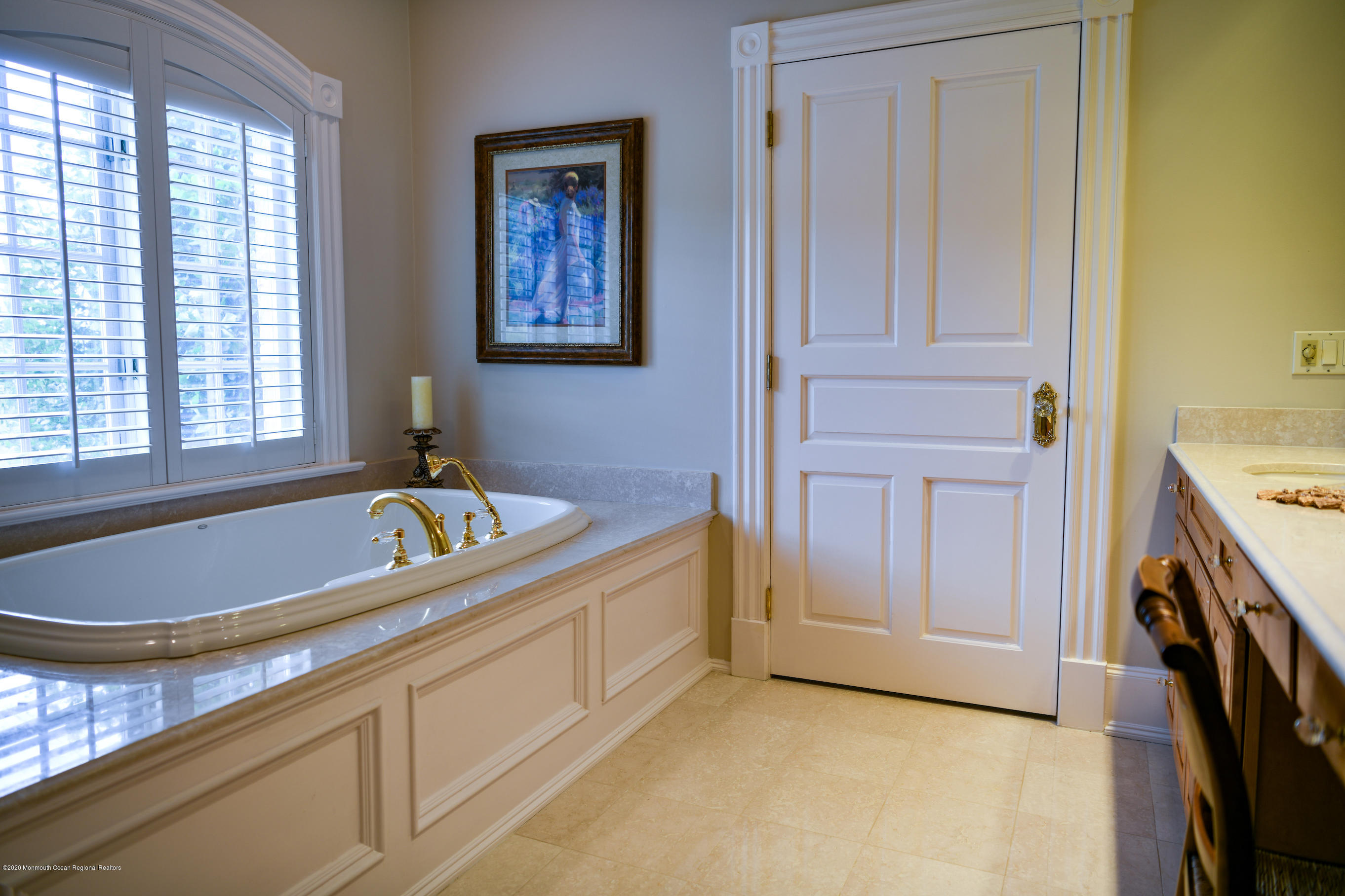 25 Ramsey Road Lebanon, NJ 08833 - Photo 18 of 49 a bathroom with a tub sink and mirror