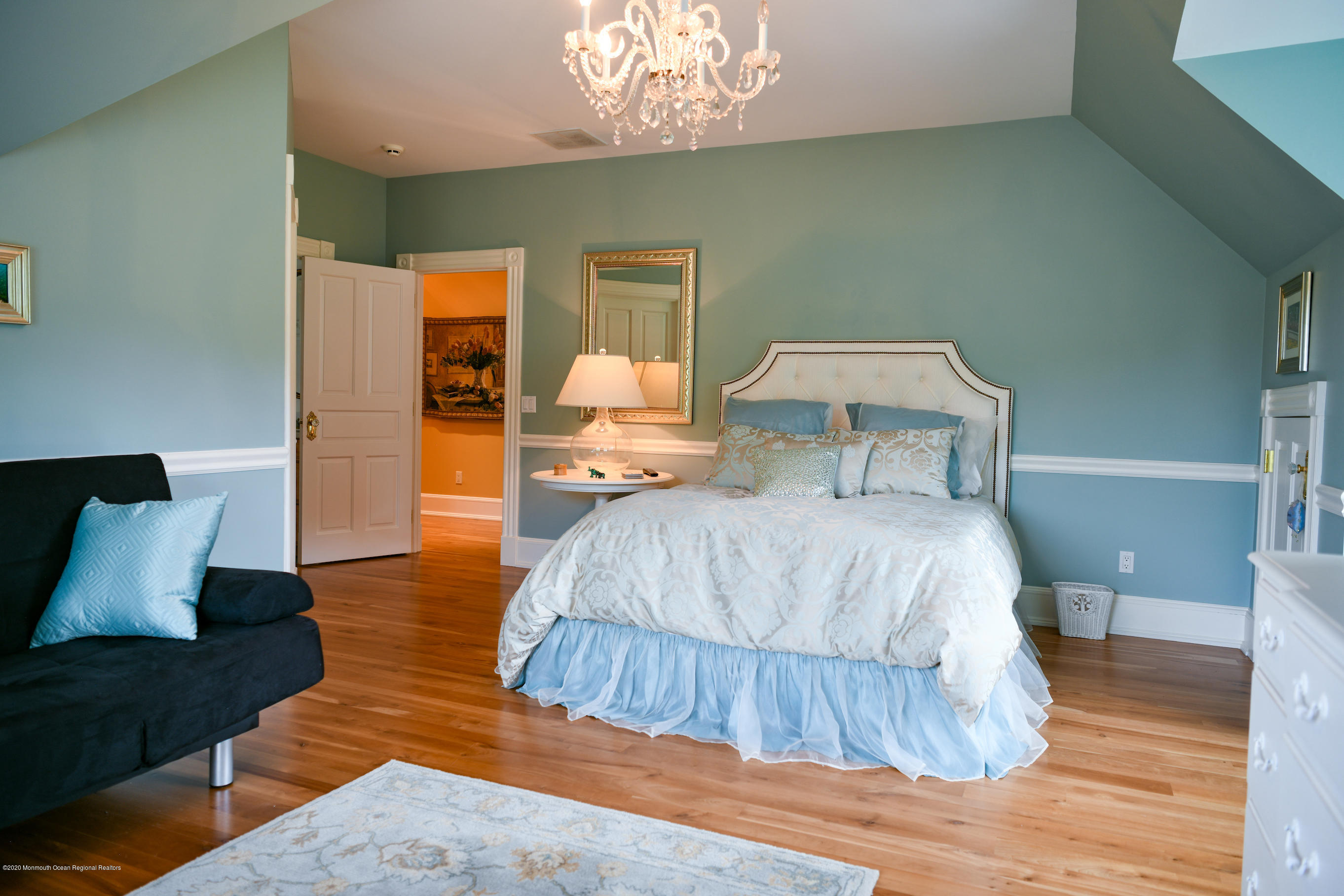 25 Ramsey Road Lebanon, NJ 08833 - Photo 20 of 49 a bedroom with a bed and wooden floor