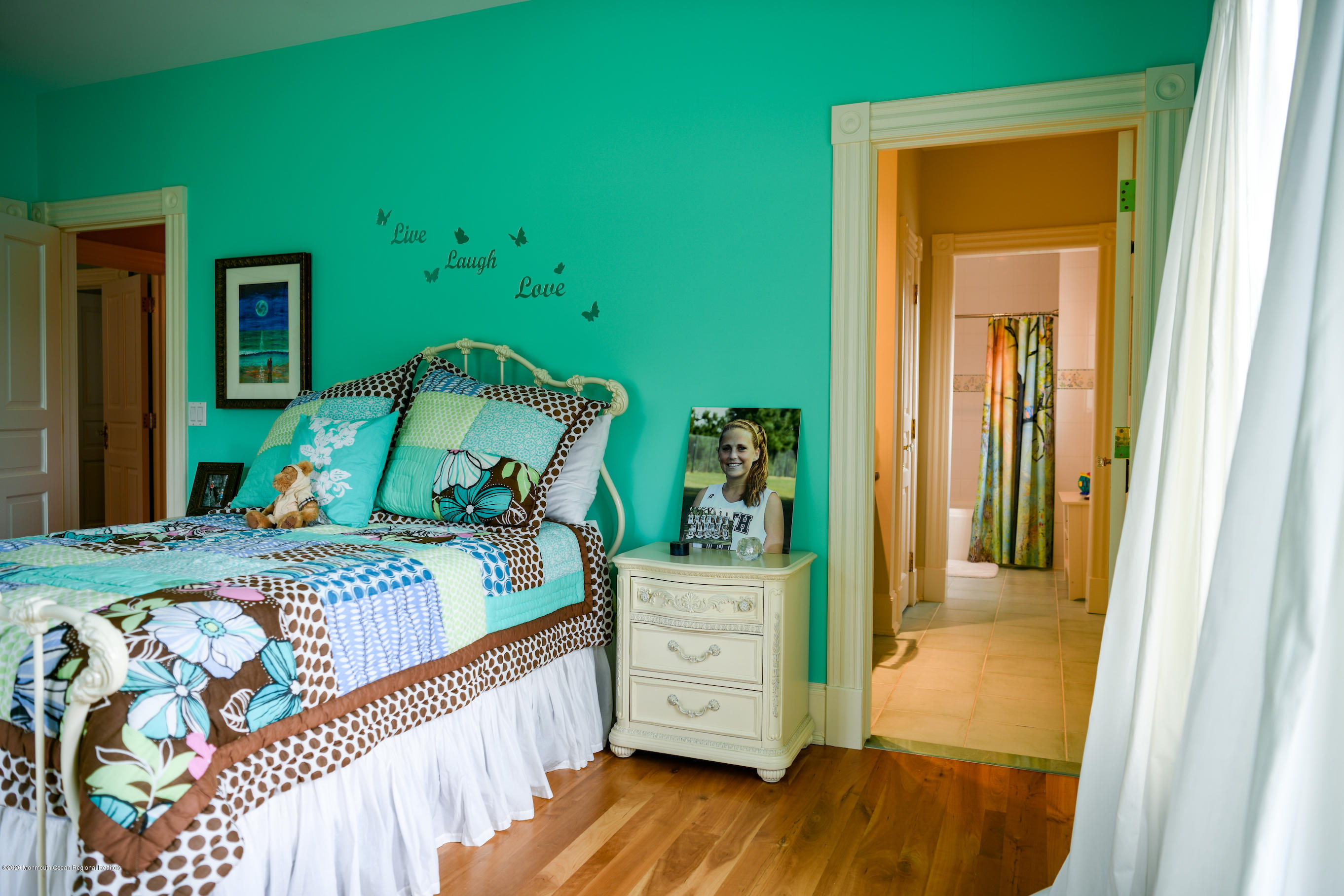 25 Ramsey Road Lebanon, NJ 08833 - Photo 23 of 49 a bedroom with a bed and wooden floor