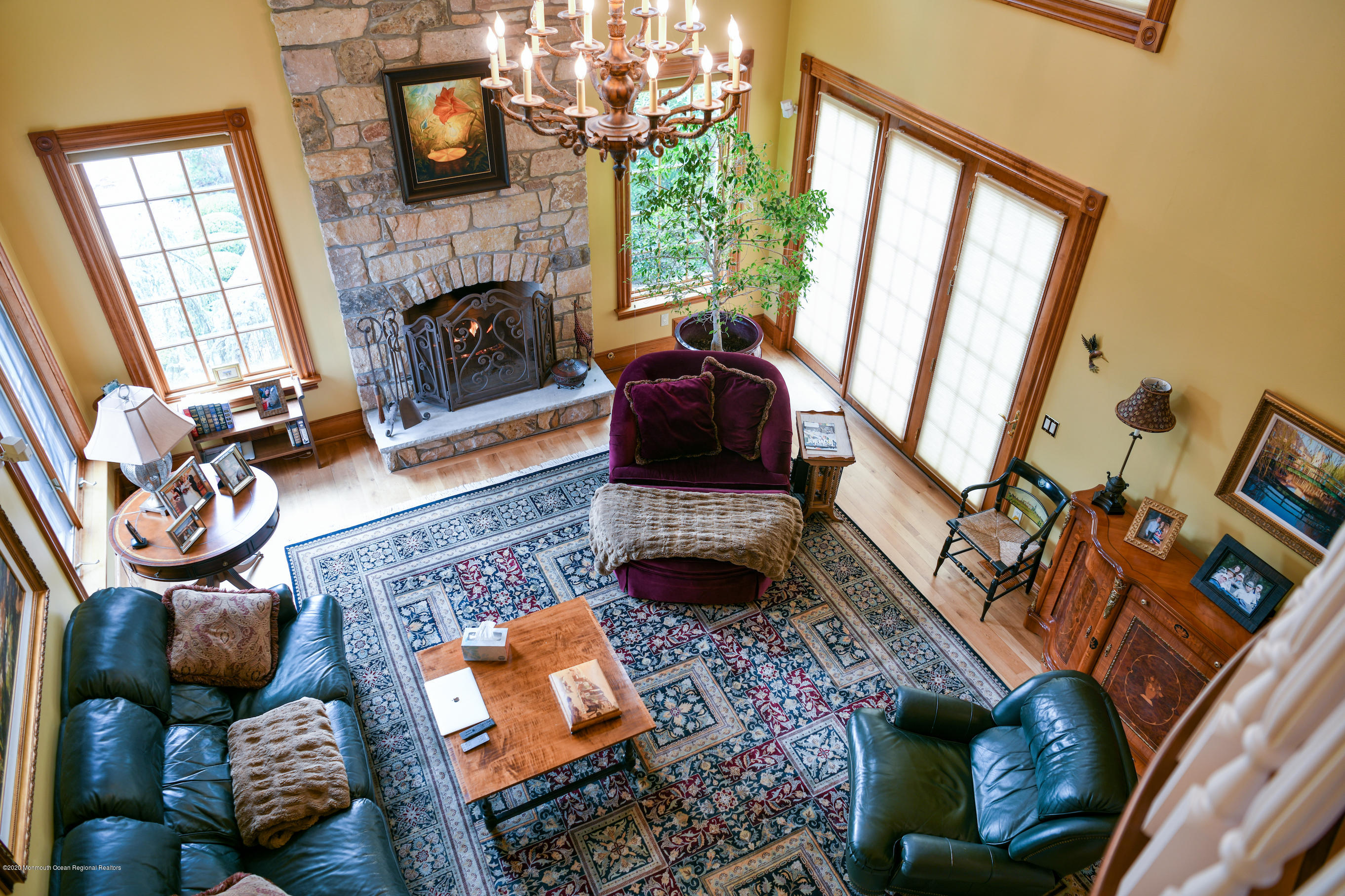 25 Ramsey Road Lebanon, NJ 08833 - Photo 28 of 49 a living room with furniture and a fireplace