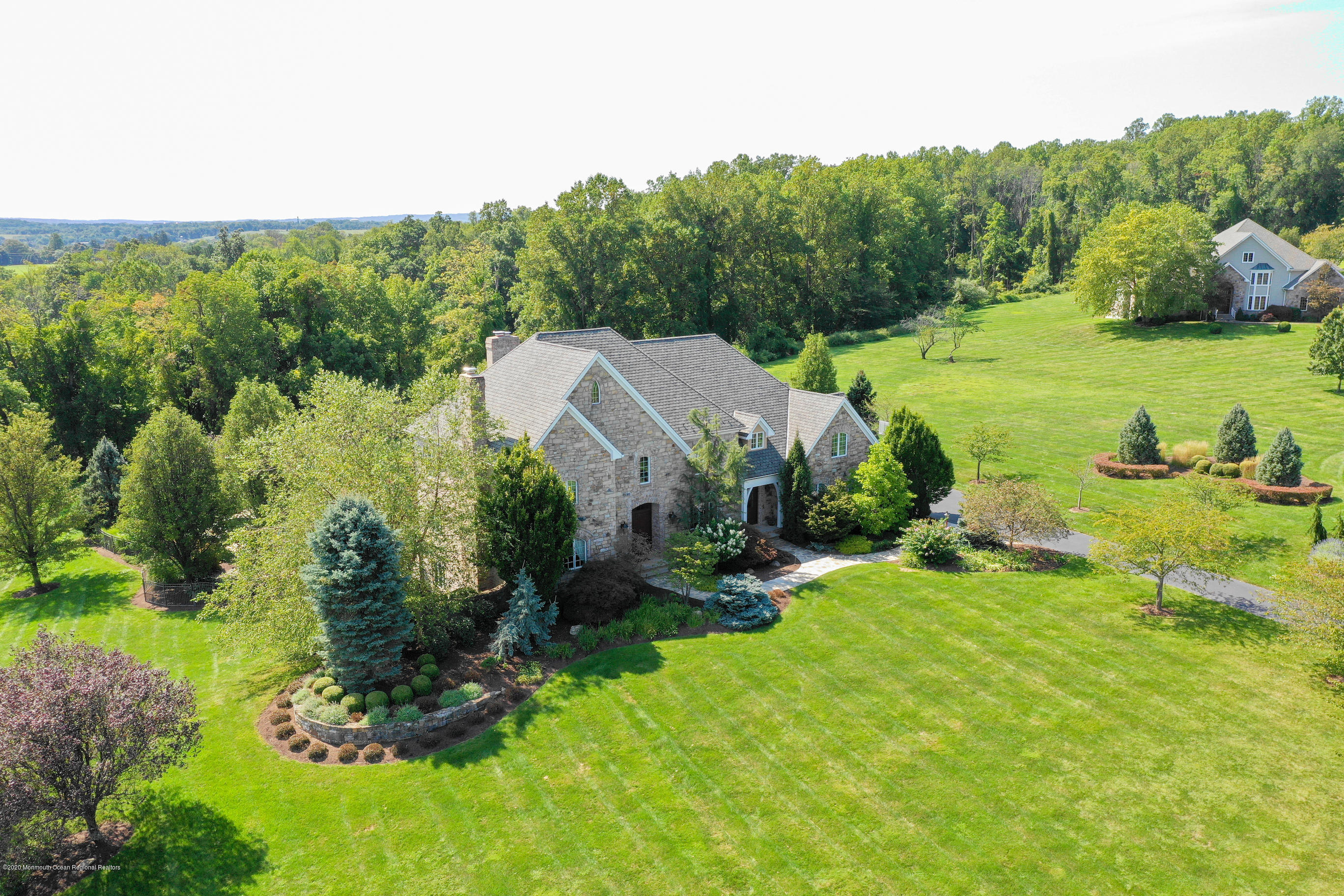 25 Ramsey Road Lebanon, NJ 08833 - Photo 40 of 49 an aerial view of a house with yard and outdoor seating