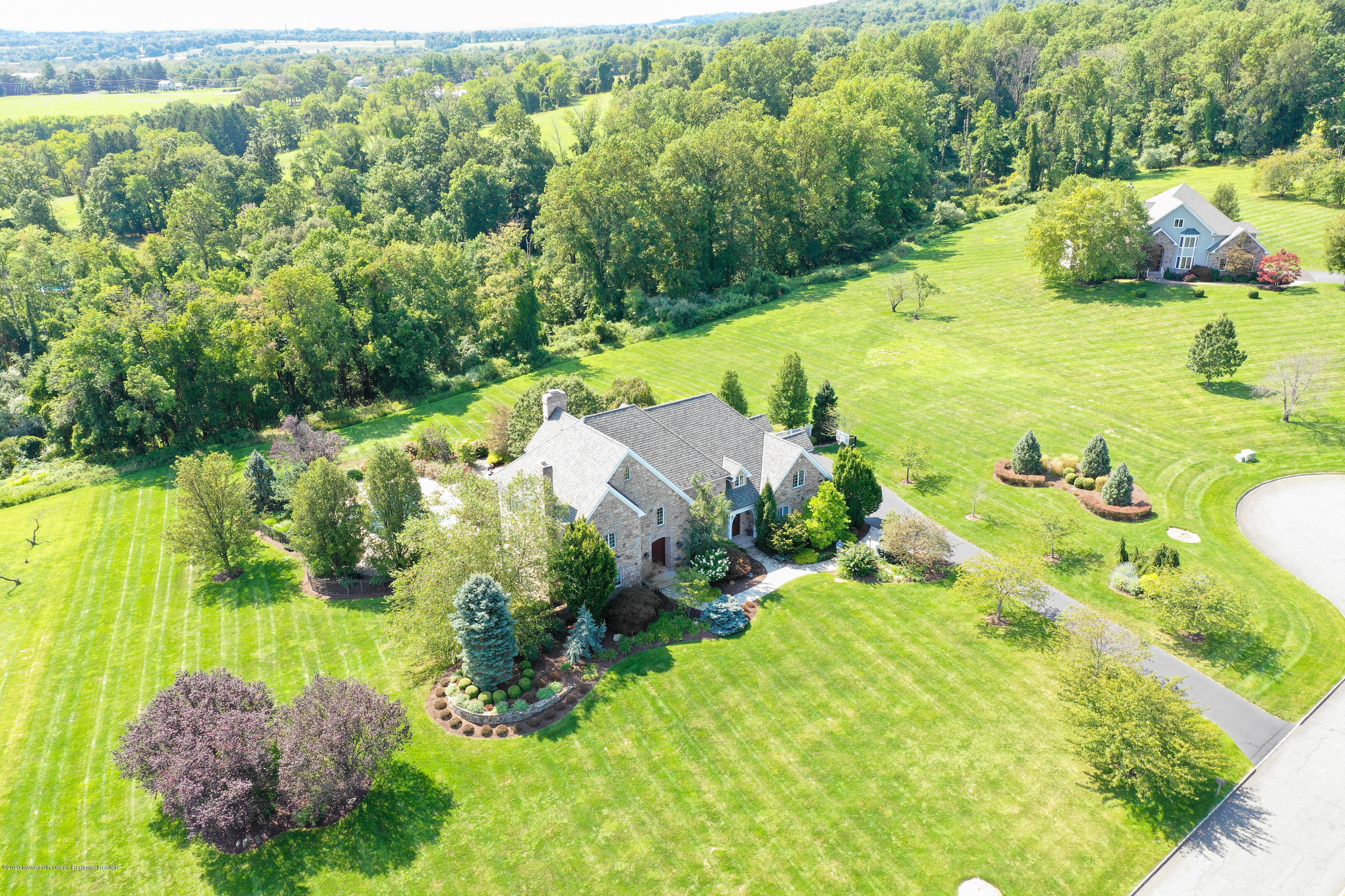 25 Ramsey Road Lebanon, NJ 08833 - Photo 42 of 49 an aerial view of a house with yard swimming pool and outdoor seating