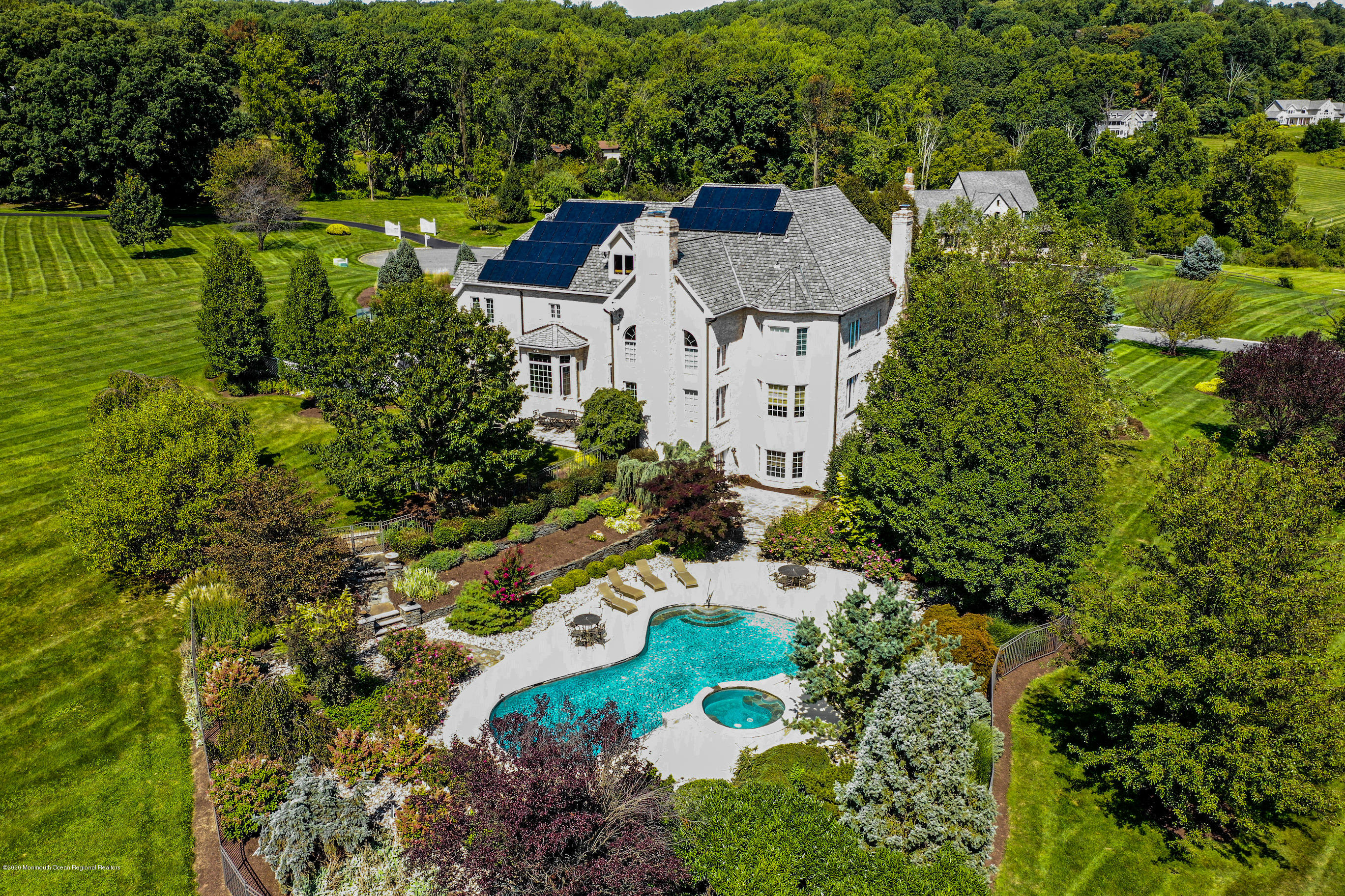 25 Ramsey Road Lebanon, NJ 08833 - Photo 44 of 49 an aerial view of a house with a yard