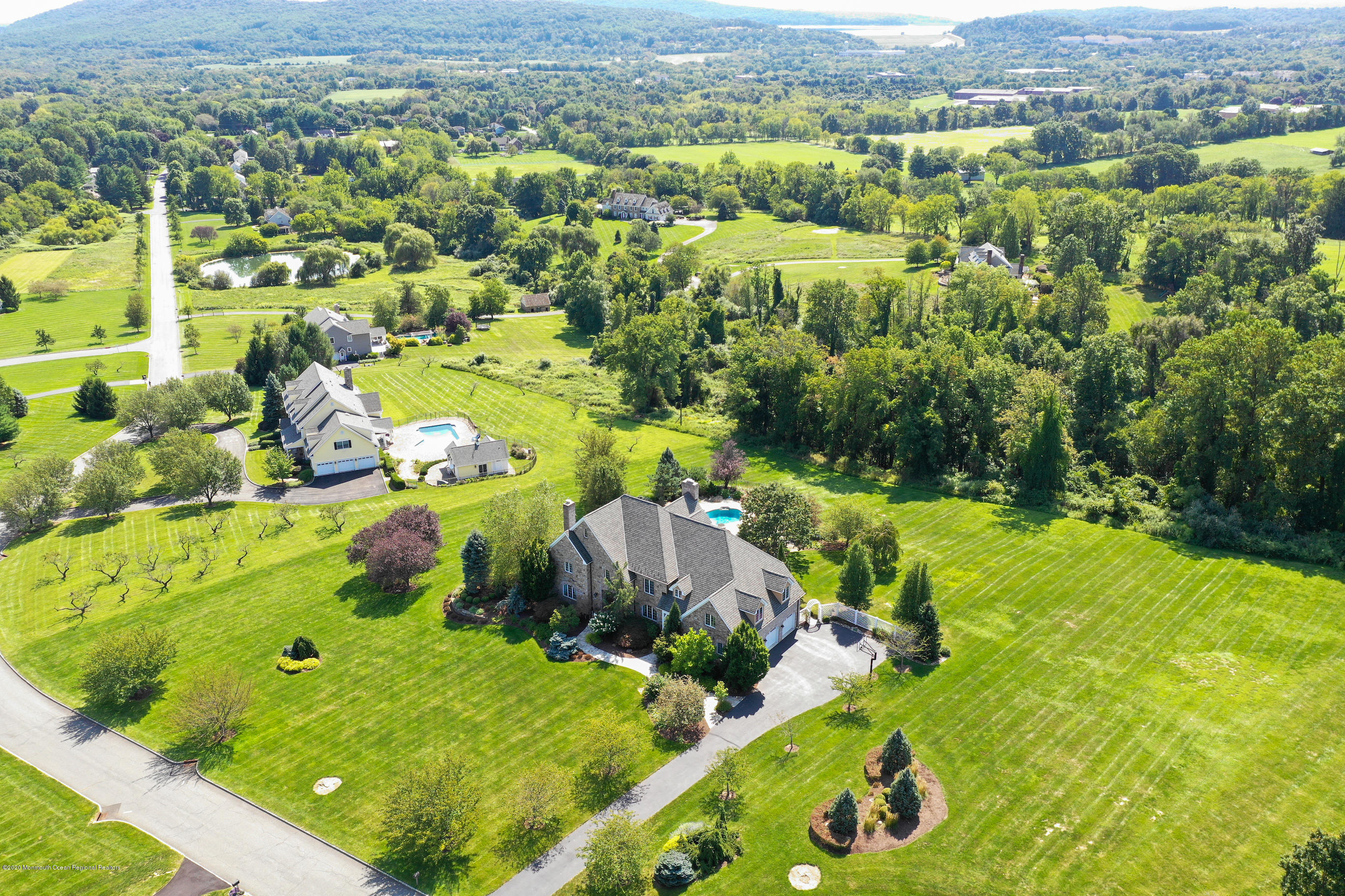 25 Ramsey Road Lebanon, NJ 08833 - Photo 47 of 49 a view of a garden with mountains in the background