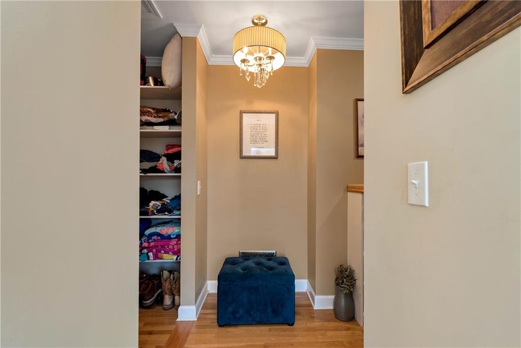 962 Woodbrier Sautee Nacoochee, GA 30571 - Photo 38 of 52 a bedroom with a bed and a closet