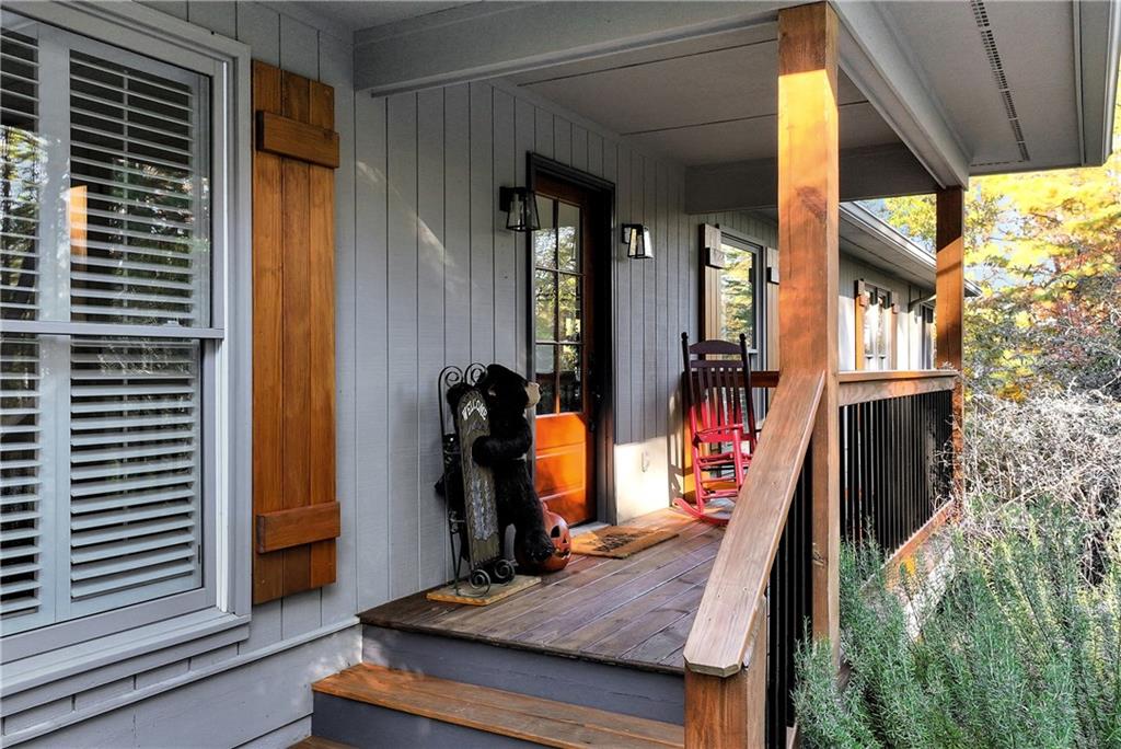 962 Woodbrier Sautee Nacoochee, GA 30571 - Photo 5 of 52 a view of a entryway door of the house