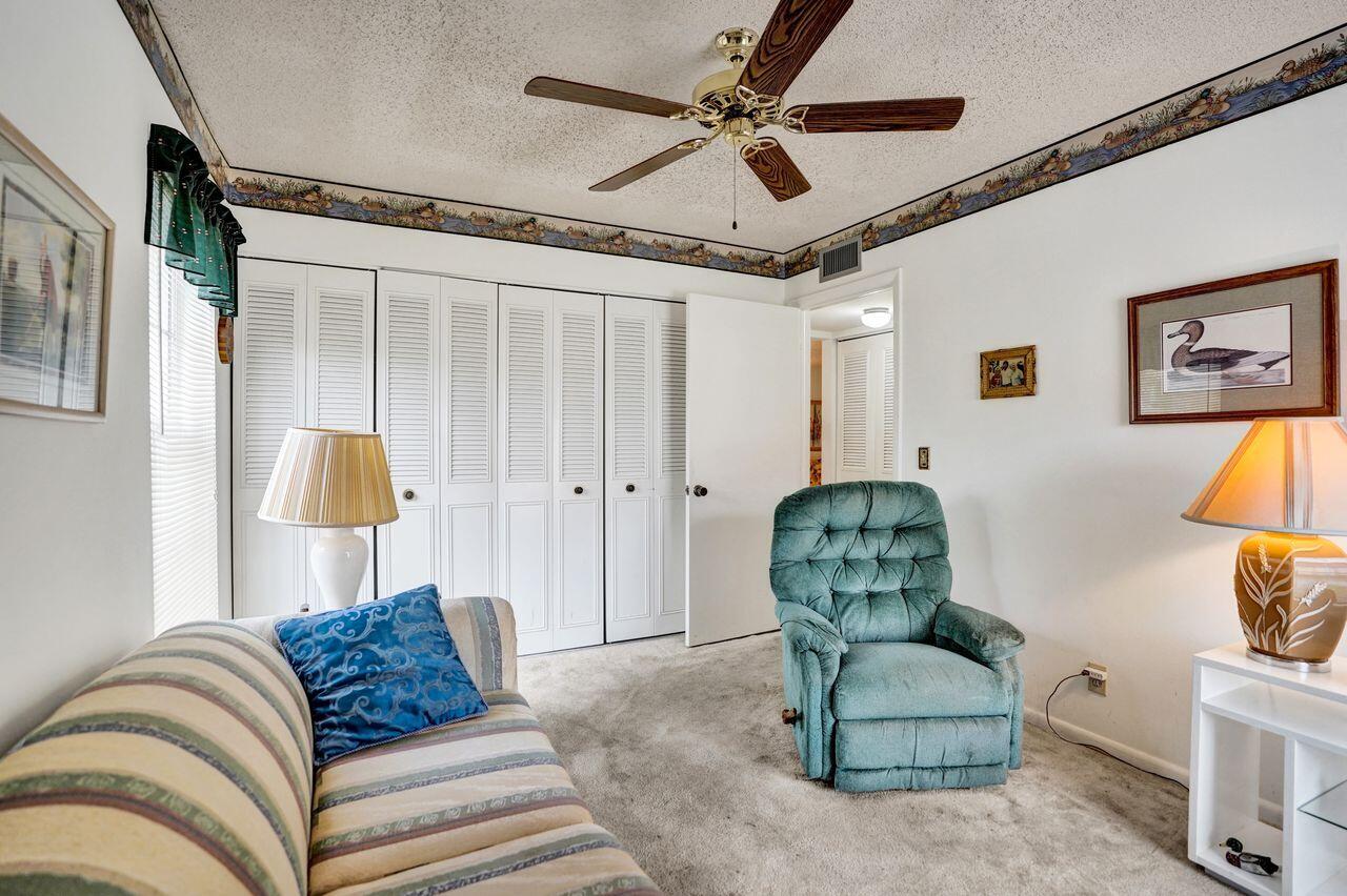 282 Cape Cod Circle, Unit A Lake Worth, FL 33467 - Photo 15 of 31 Bedroom 2