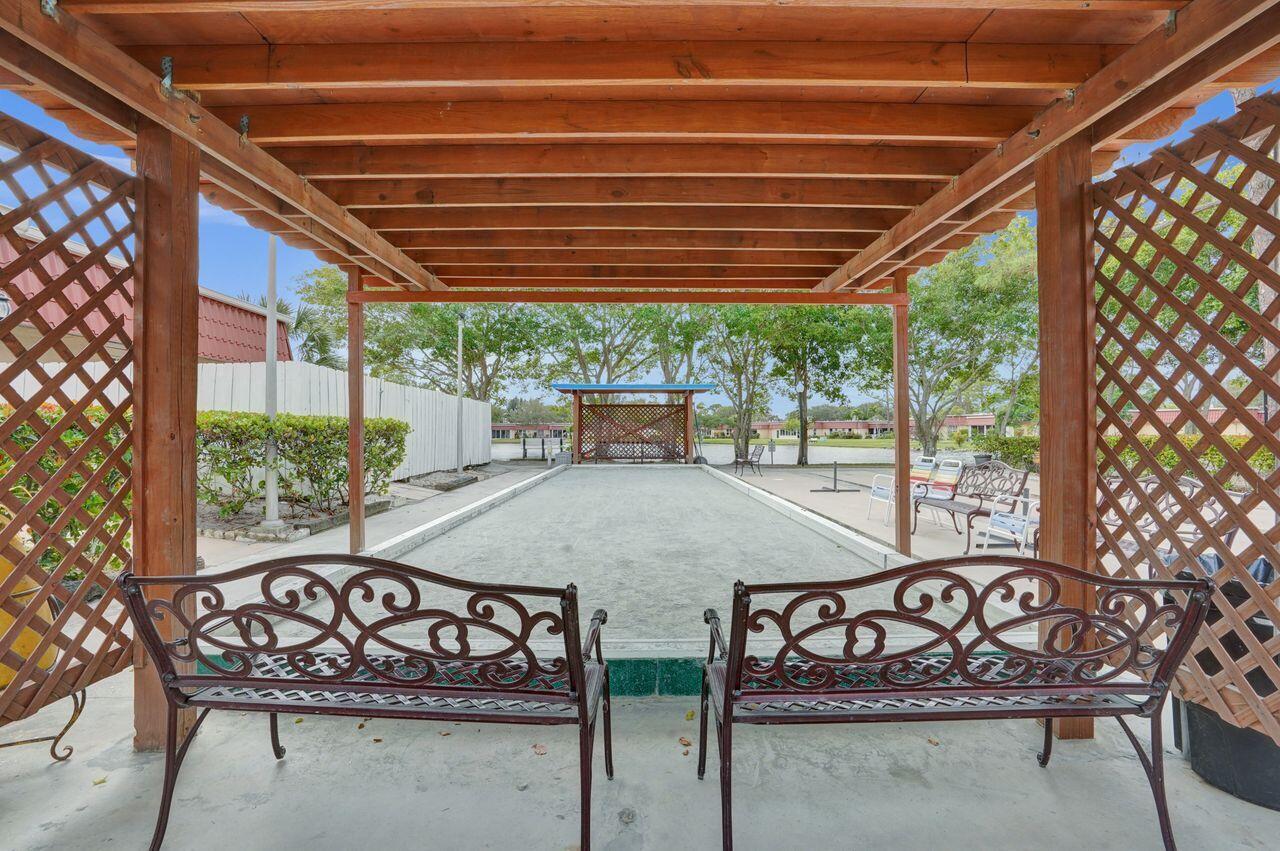 282 Cape Cod Circle, Unit A Lake Worth, FL 33467 - Photo 27 of 31 Communty Clubhouse Bocce Ball