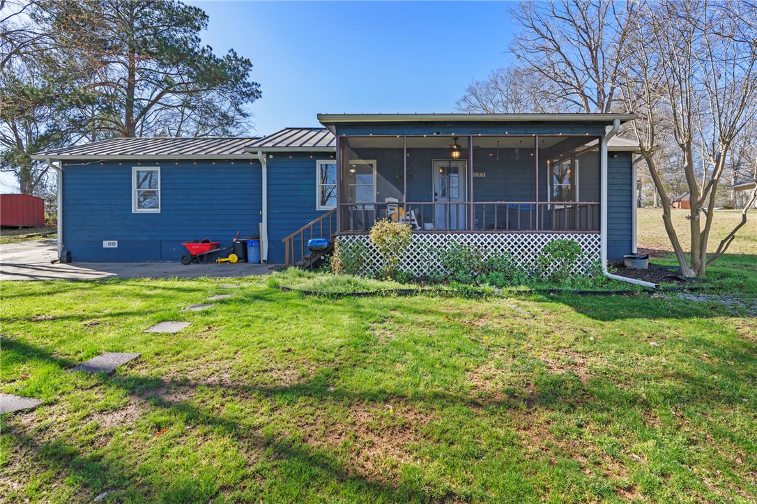 122 Latham Drive Anderson, SC 29621 - Photo 27 of 39 This charming home features a lovely screened porch, perfect for enjoying outdoor moments.
