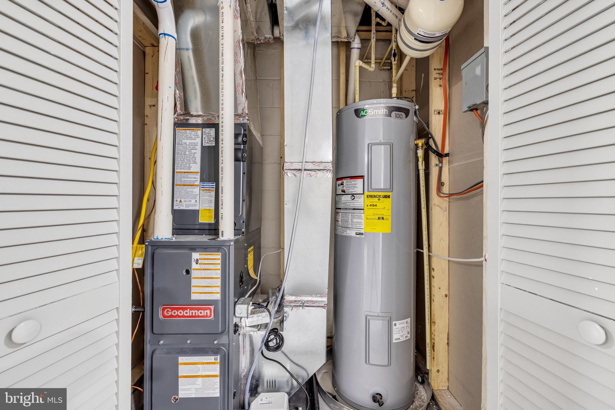 1513 Kingsway Road Baltimore, MD 21218 - Photo 28 of 47 new furnace and hot water tank