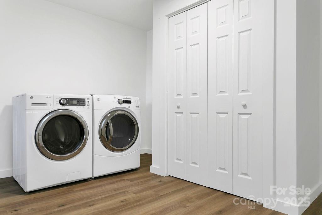 85 Ridge Road Rosman, NC 28772 - Photo 33 of 48 a utility room with dryer and washer