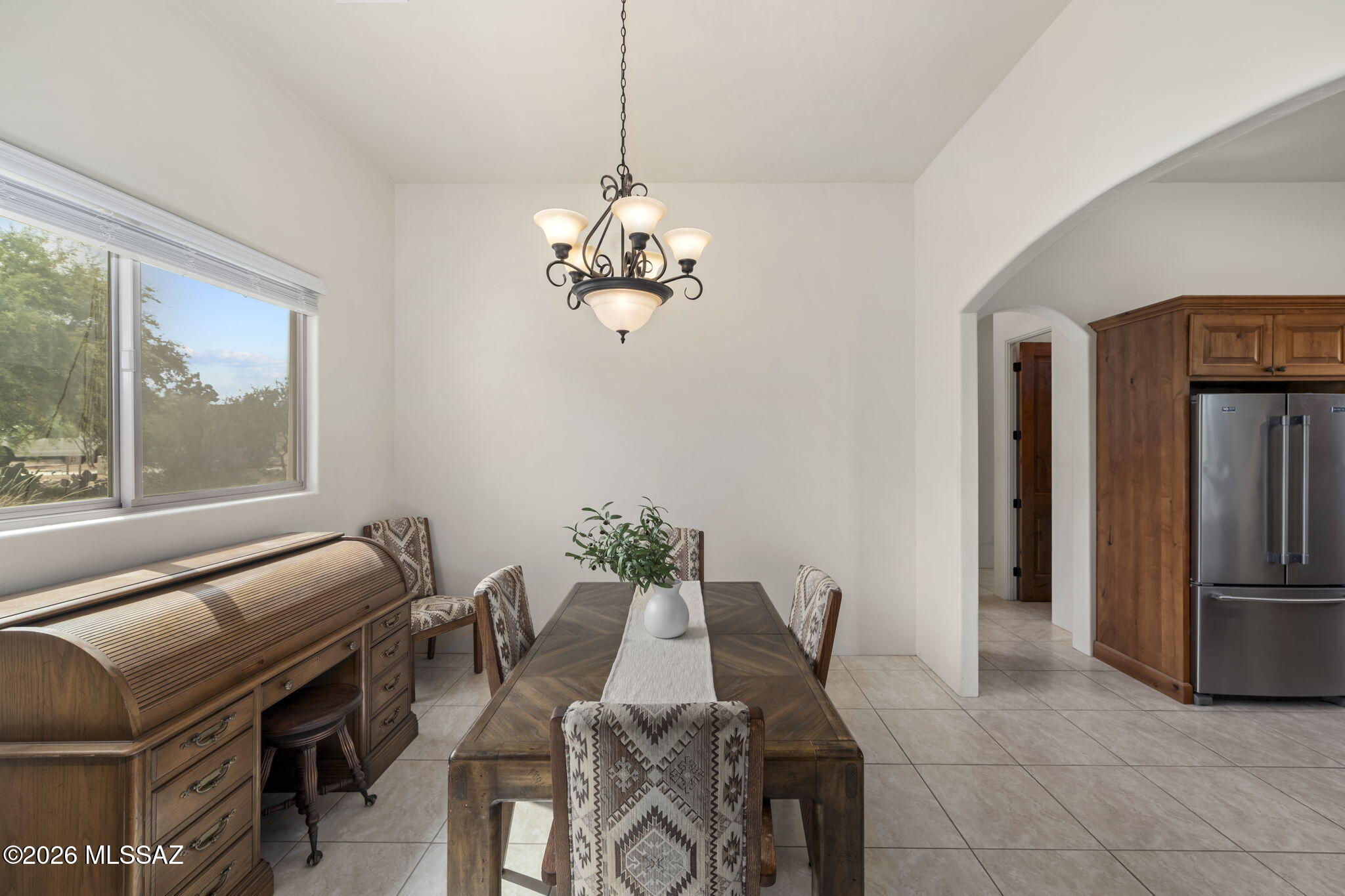45 High View Court Tubac, AZ 85646 - Photo 12 of 44 a view of a dining room with furniture window and outside view