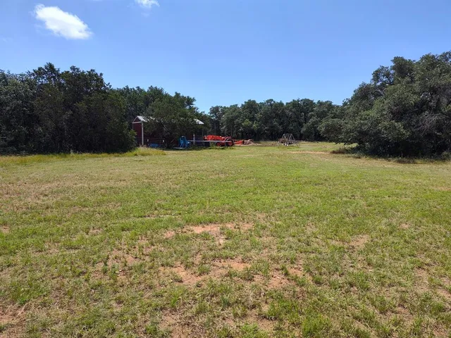 a view of an outdoor space and deck