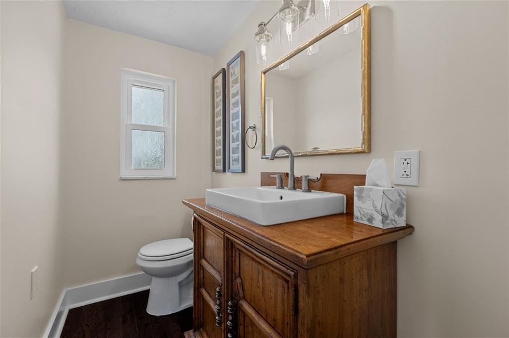 123 Crescent Hills Road Pittsburgh, PA 15235 - Photo 9 of 31 first floor half bath, recently remodeled