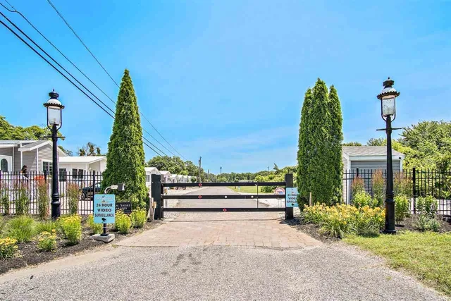 a view of a swimming pool with a lounge chair
