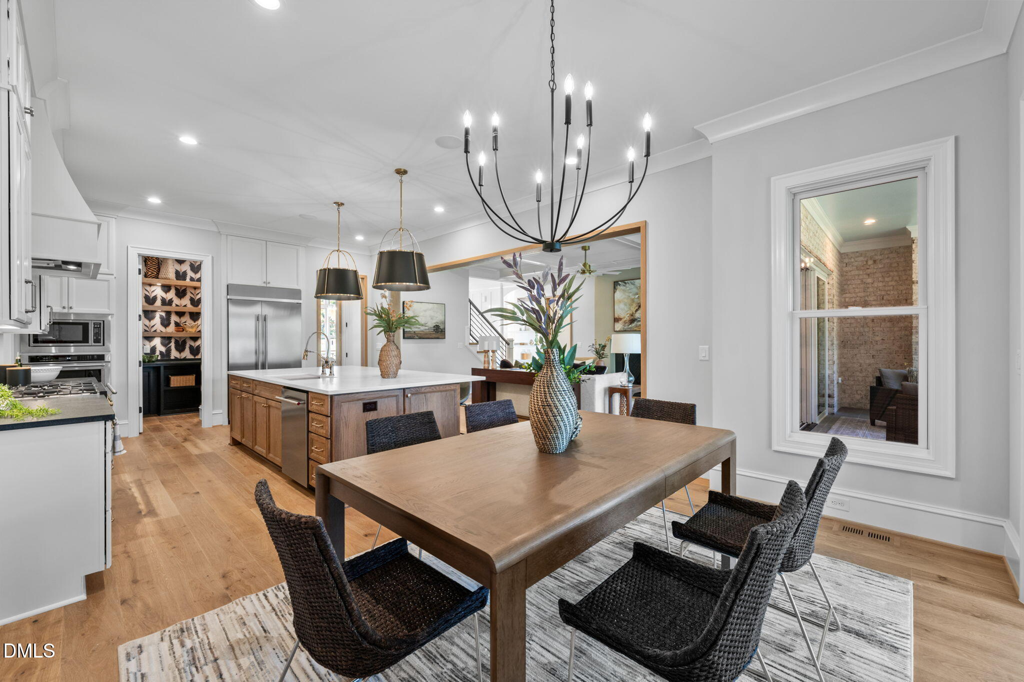 1649 Legacy Ridge Lane Wake Forest, NC 27587 - Photo 22 of 56 Breakfast Nook into Kitchen