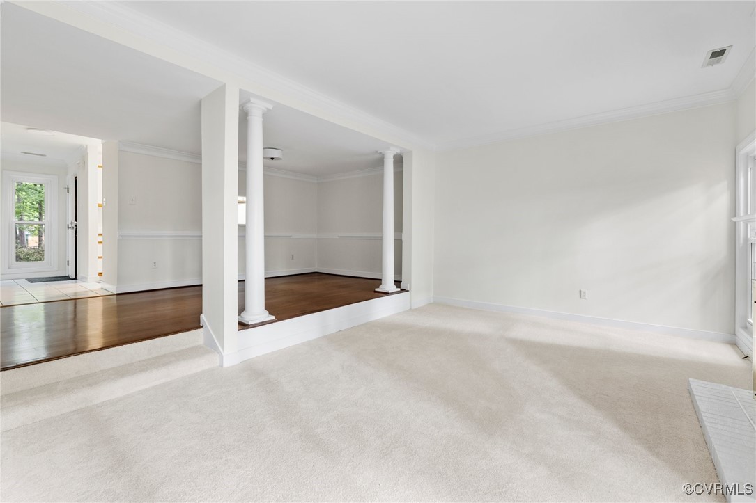 11719 South Briar Patch Drive Midlothian, VA 23113 - Photo 13 of 21 an empty room with windows
