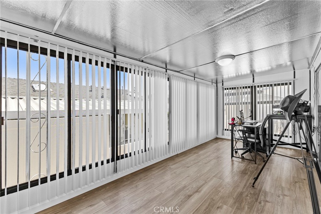 4000 Pierce Street, Unit 132 Riverside, CA 92505 - Photo 29 of 43 a view of entryway with wooden floor