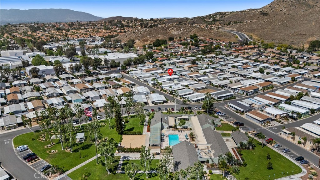 4000 Pierce Street, Unit 132 Riverside, CA 92505 - Photo 32 of 43 an aerial view of residential houses with outdoor space