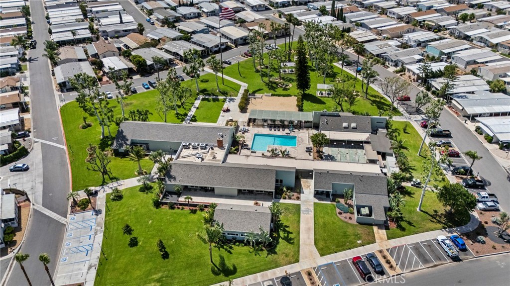 4000 Pierce Street, Unit 132 Riverside, CA 92505 - Photo 34 of 43 an aerial view of a house with a garden