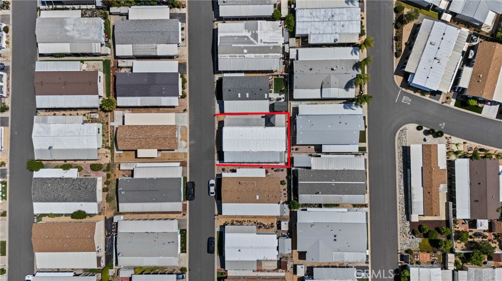4000 Pierce Street, Unit 132 Riverside, CA 92505 - Photo 37 of 43 an aerial view of residential houses with outdoor space and parking