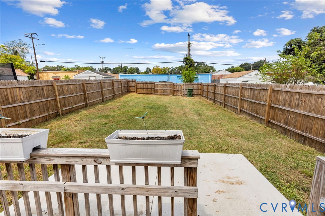 3061 Decatur Street Richmond, VA 23224 - Photo 21 of 23 Fenced backyard with a patio