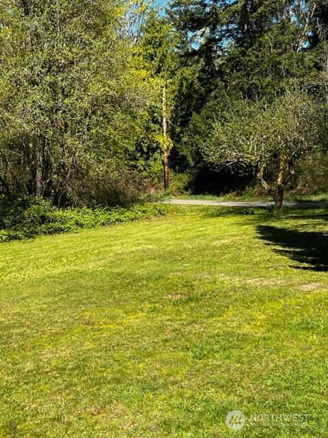 135 Walker Road Northwest Poulsbo, WA 98370 - Photo 16 of 24 a view of a yard with an outdoor space
