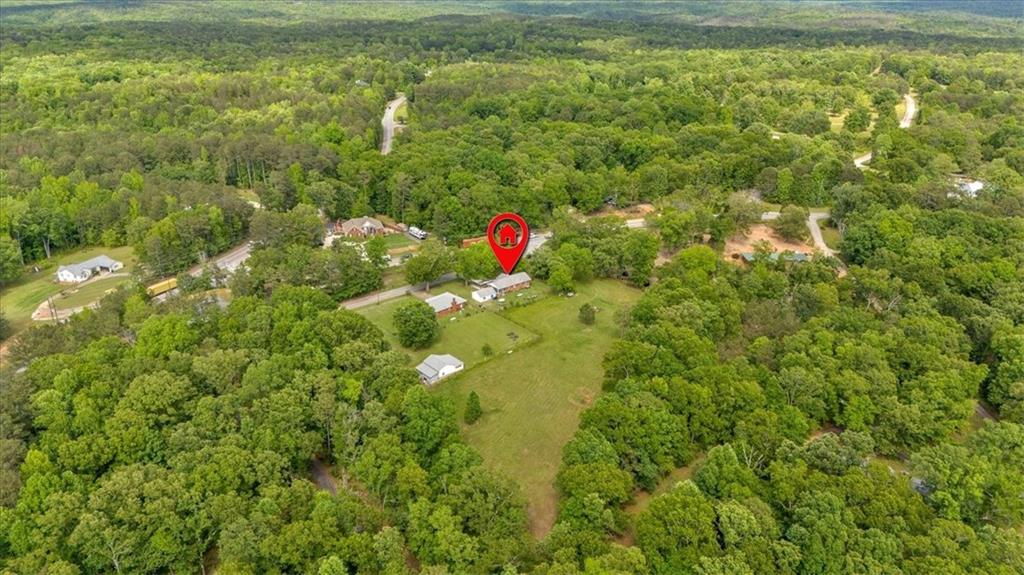 7783 Cantrell Road Douglasville, GA 30135 - Photo 37 of 38 a view of aerial view of residential houses with yard and swimming pool