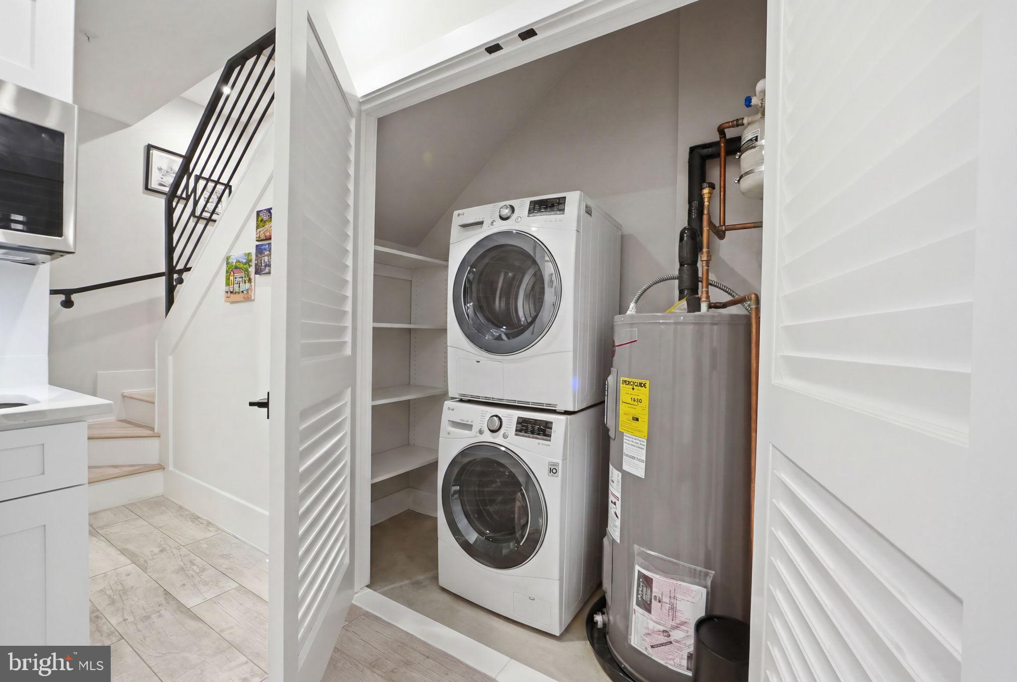 1216 I Street Northeast, Unit B Washington, DC 20002 - Photo 28 of 40 Basement also has its own laundry!