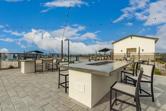 a view of outdoor space with garden