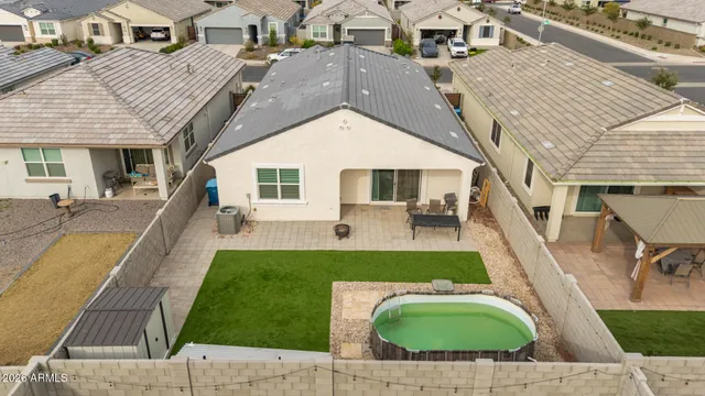 a front view of a house with garage