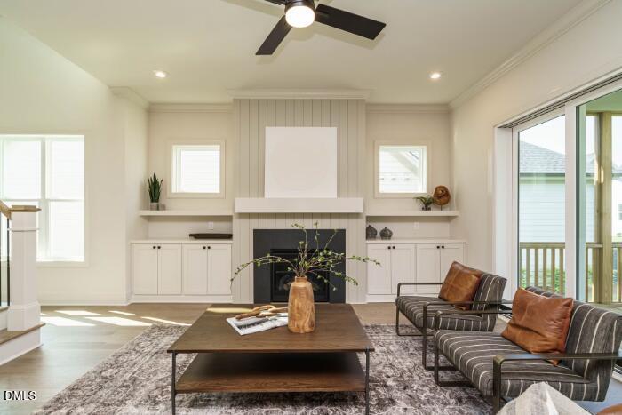755 West Holly Springs Road Holly Springs, NC 27540 - Photo 15 of 45 a living room with furniture fireplace and window