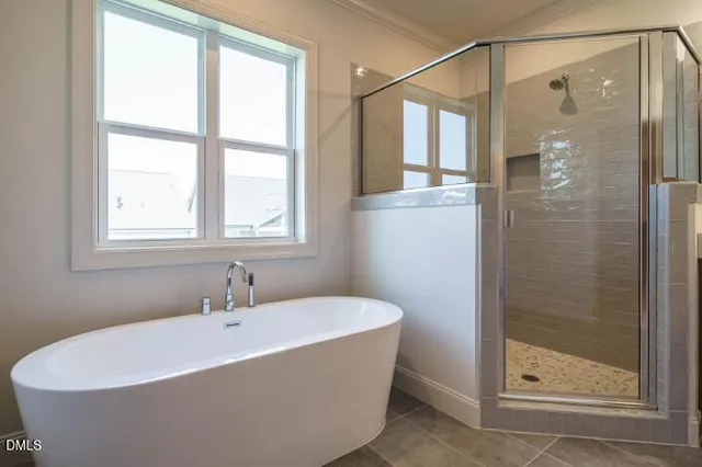 a view of a wooden balcony with a floor