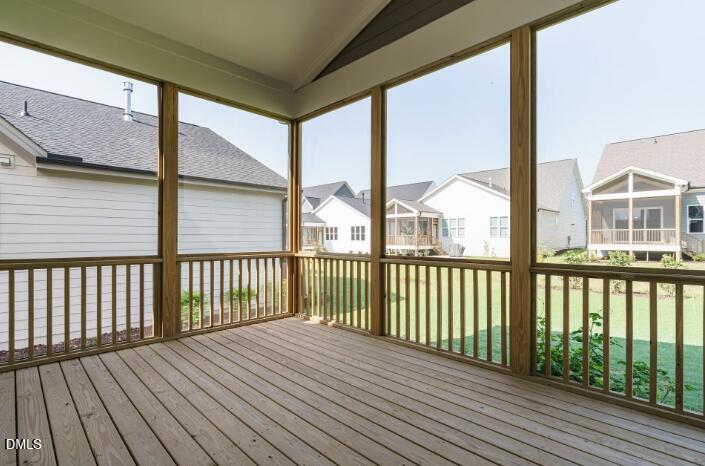 755 West Holly Springs Road Holly Springs, NC 27540 - Photo 41 of 45 a view of a wooden balcony with a floor