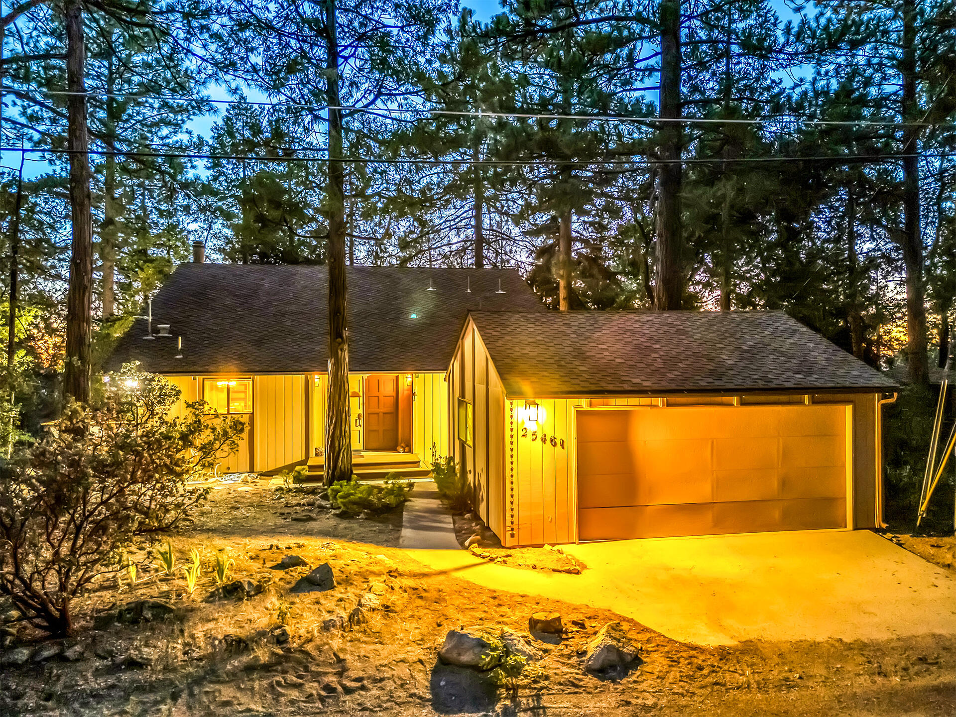 25461 Shadow Oaks Idyllwild, CA 92549 - Photo 4 of 30 a view of a swimming pool with an outdoor space and seating area