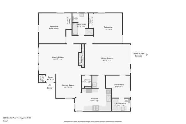 $964,900 | 6539 Blucher Avenue, Van Nuys, CA 91406