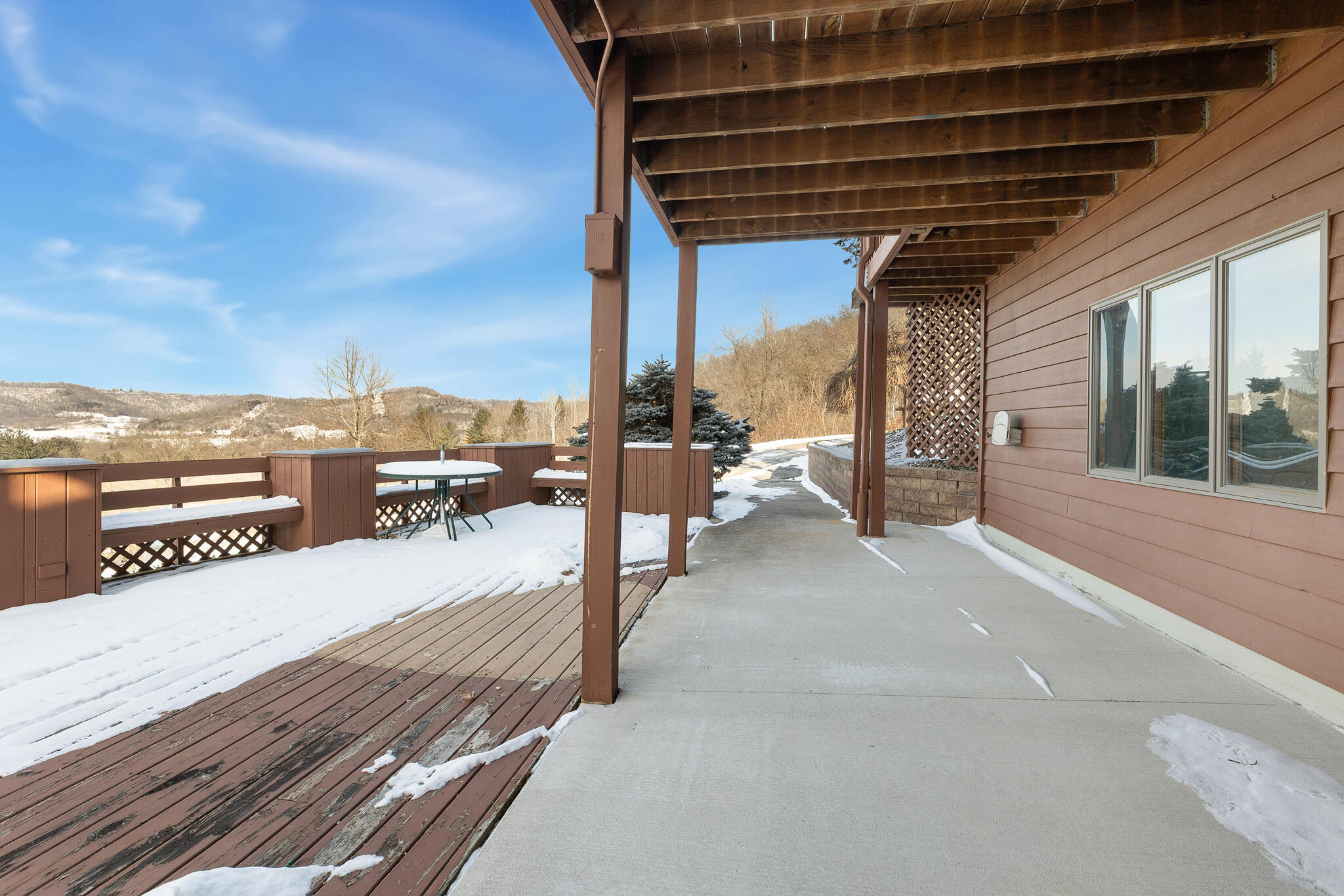 N946 Lauterbach Road Shelby, WI 54601 - Photo 42 of 50 42 LOWER PATIO-DECK