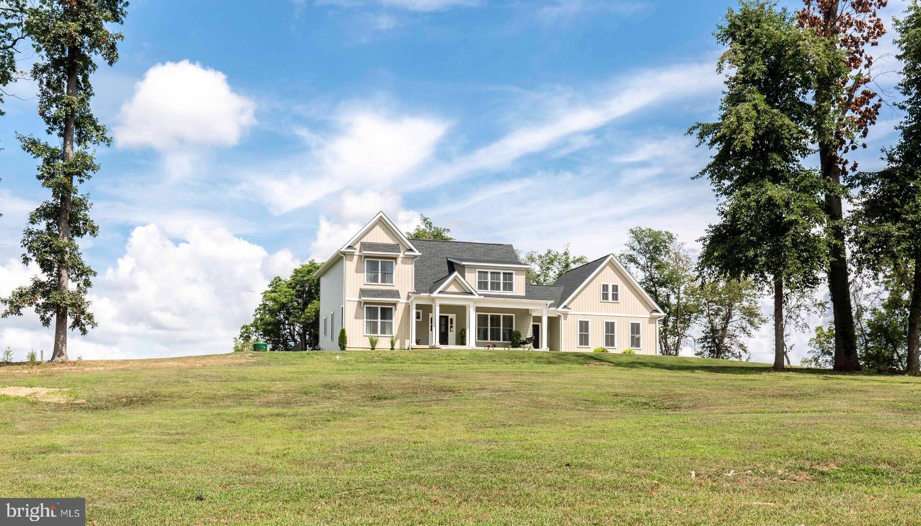 1865 Hughes Shop Road Westminster, MD 21158 - Photo 4 of 46 a front view of house with yard and swimming pool