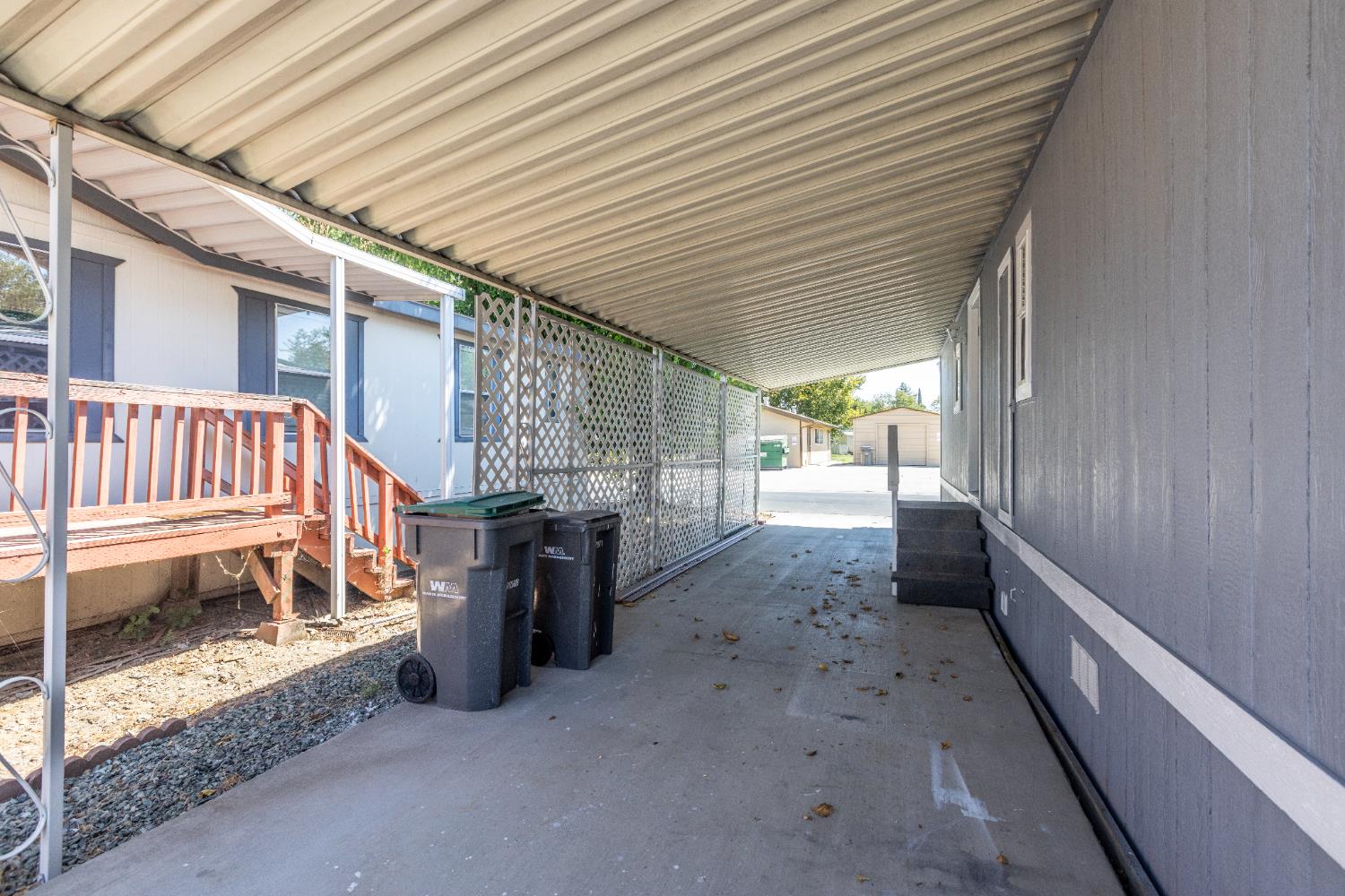 3901 Lake Road, Unit 151 West Sacramento, CA 95691 - Photo 5 of 18 a view of a porch with wooden stairs
