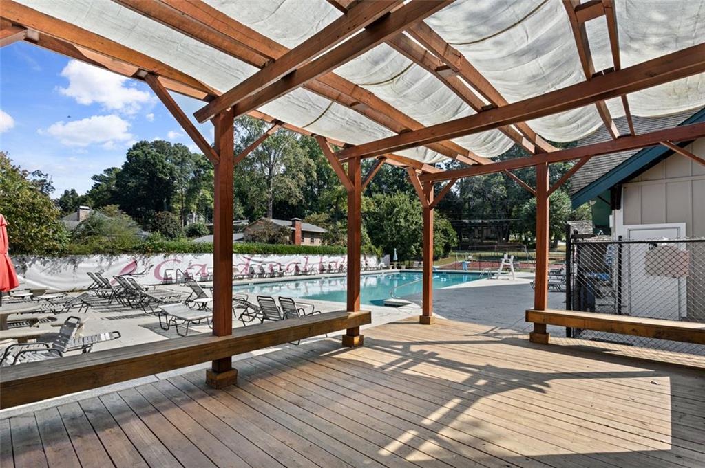 2888 Cardinal Trace Duluth, GA 30096 - Photo 39 of 51 a view of swimming pool with a patio